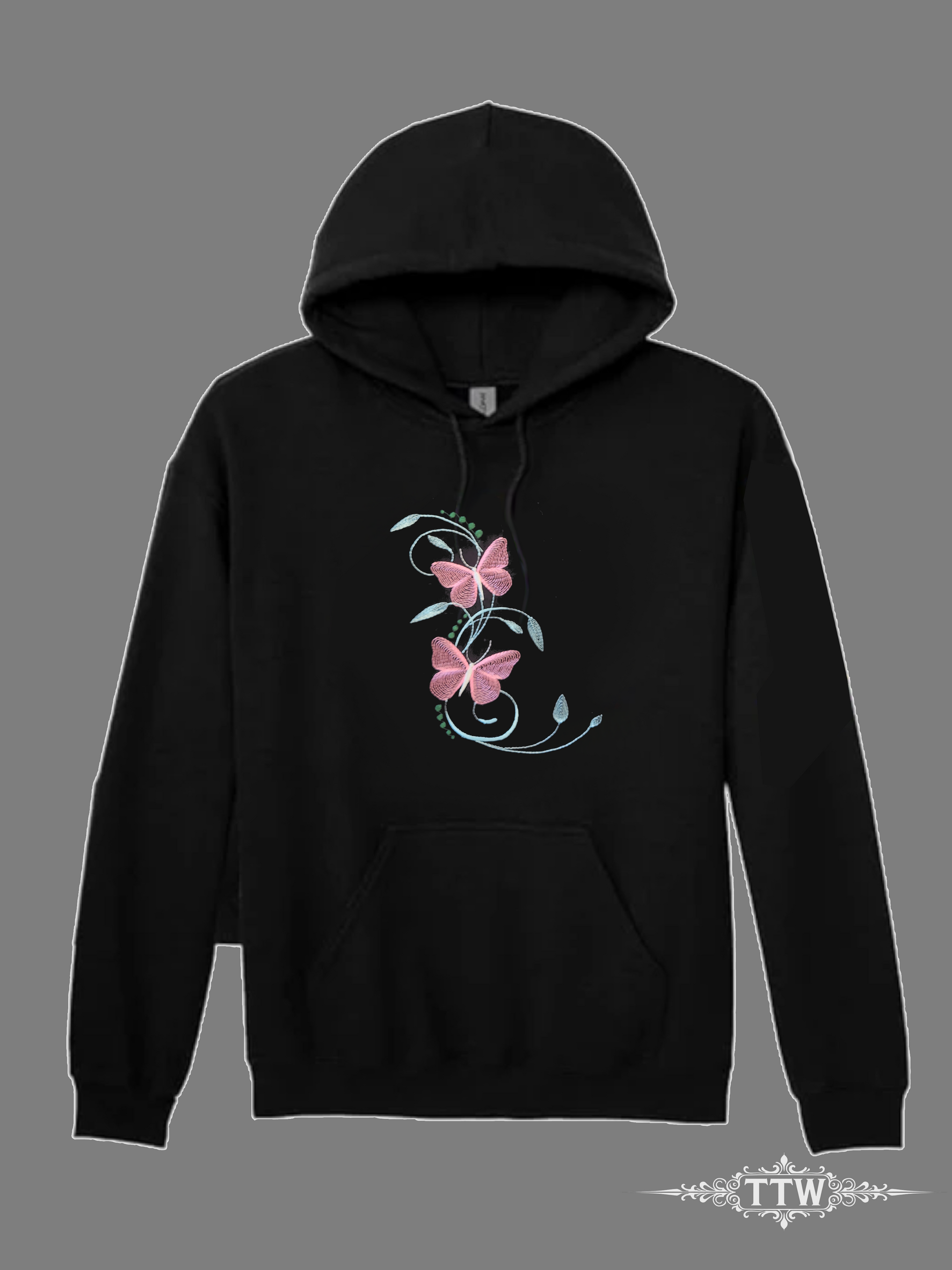 Dual Butterflies Hoodie