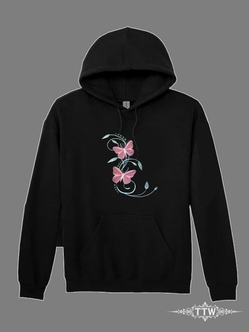 Dual Butterflies Hoodie