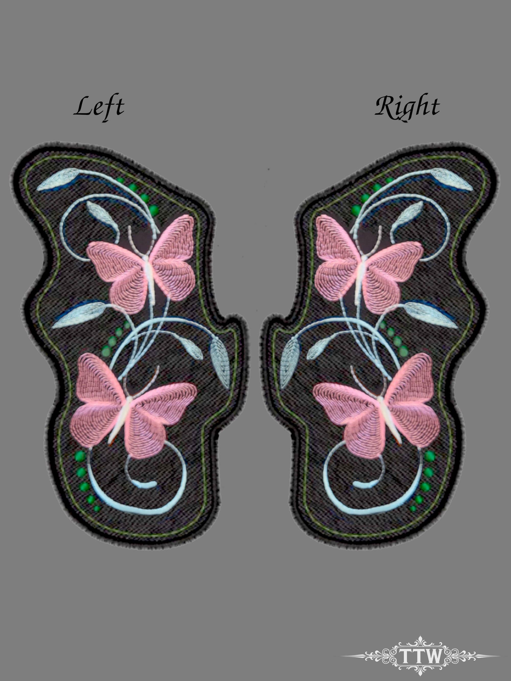 Dual Butterflies- Patches