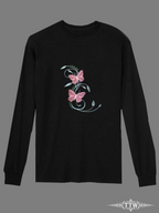 Dual Butterflies- Longsleeve T