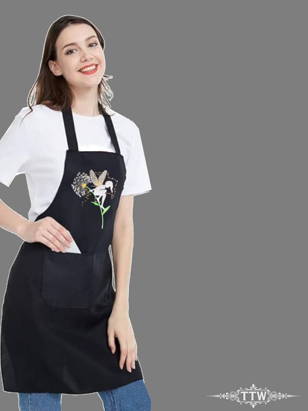 Fairy On a Flower-Apron