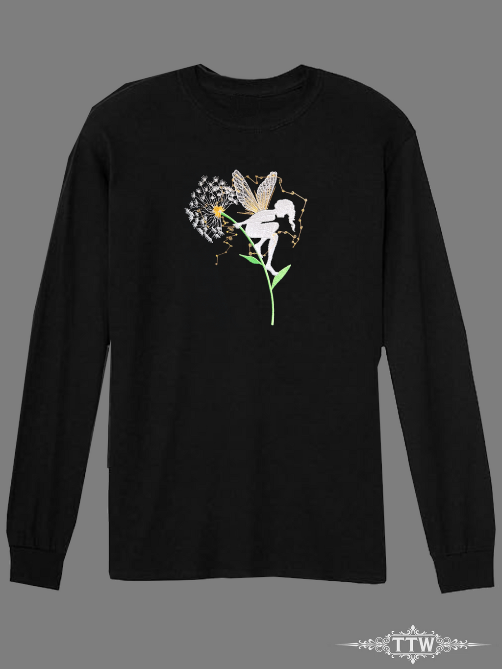 Fairy on a Flower-Longsleeve T