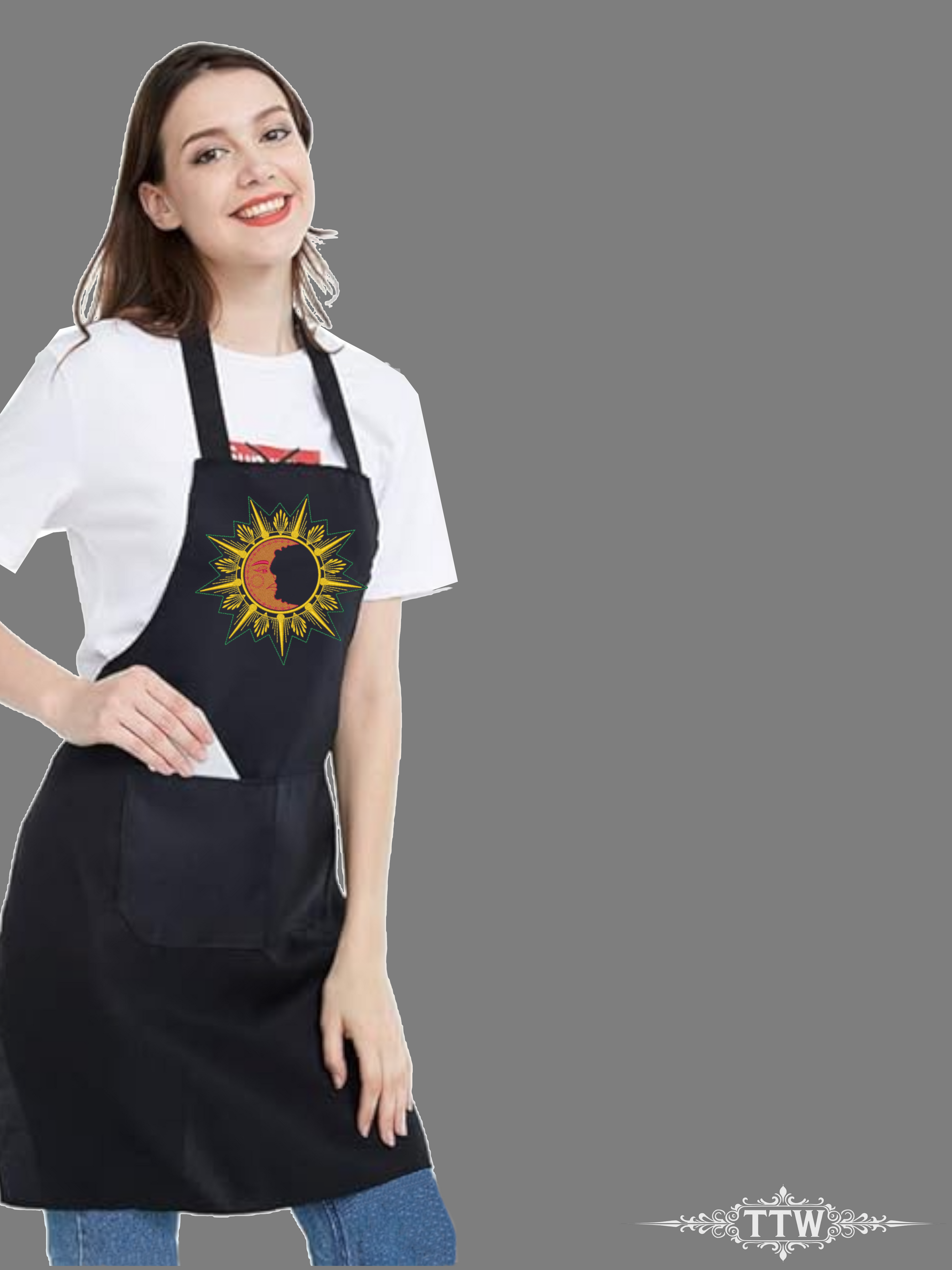 Man in the Moon Apron