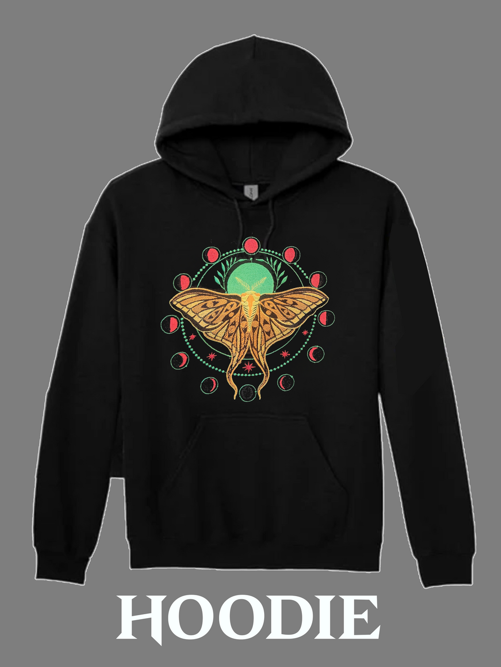 Moth Moon Hoodie