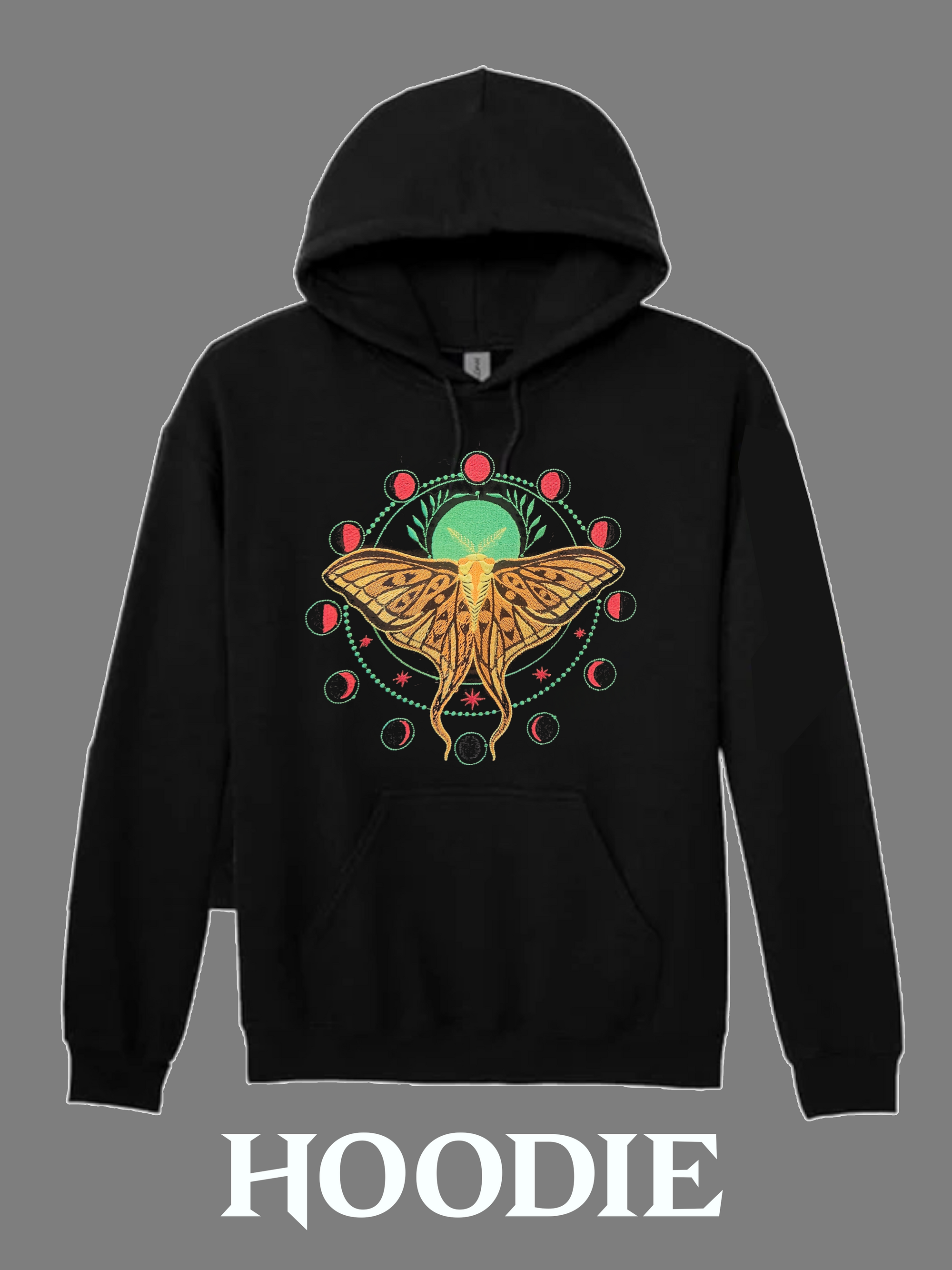 Moth Moon Hoodie