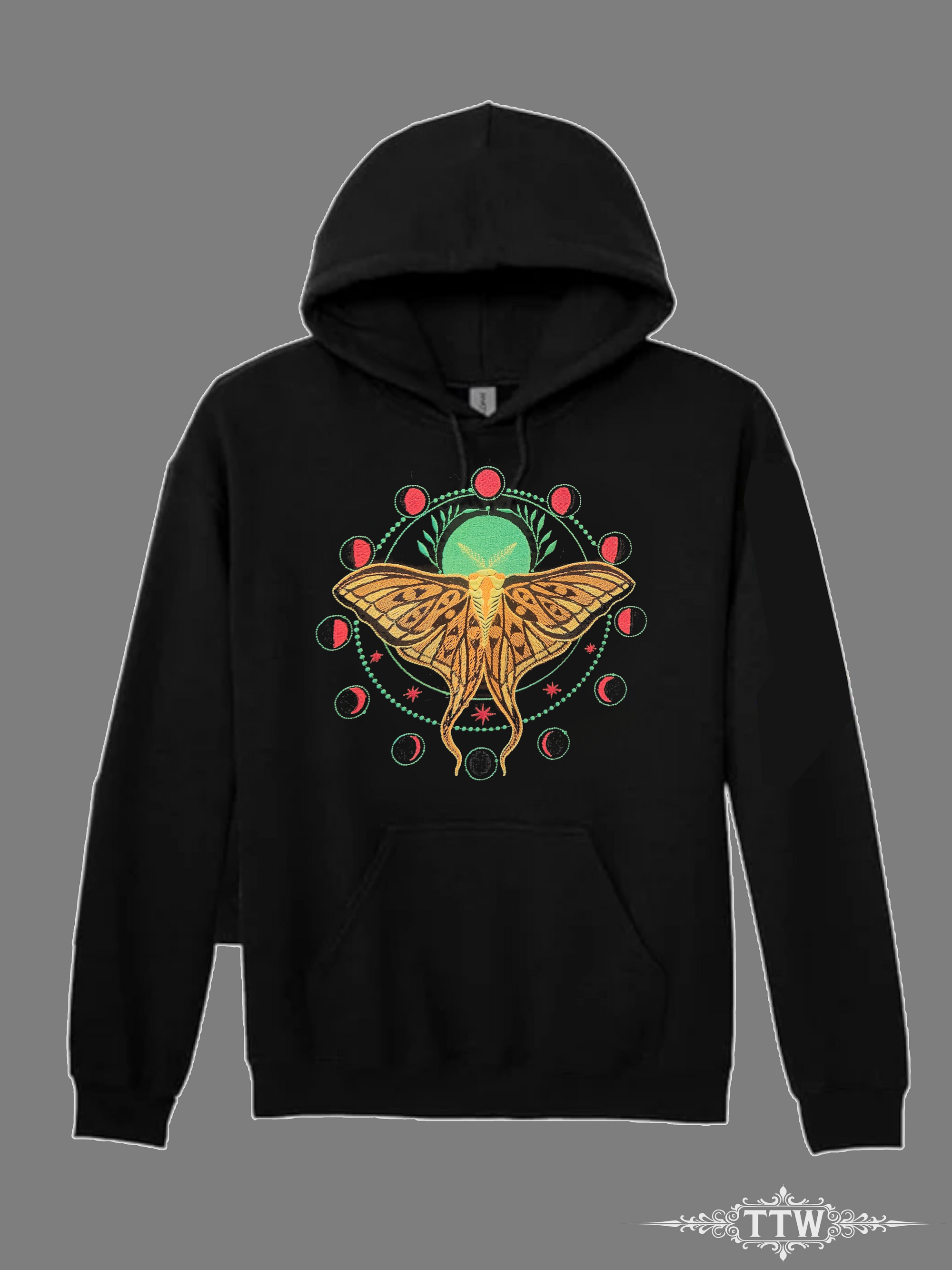 Moth Moon Hoodie