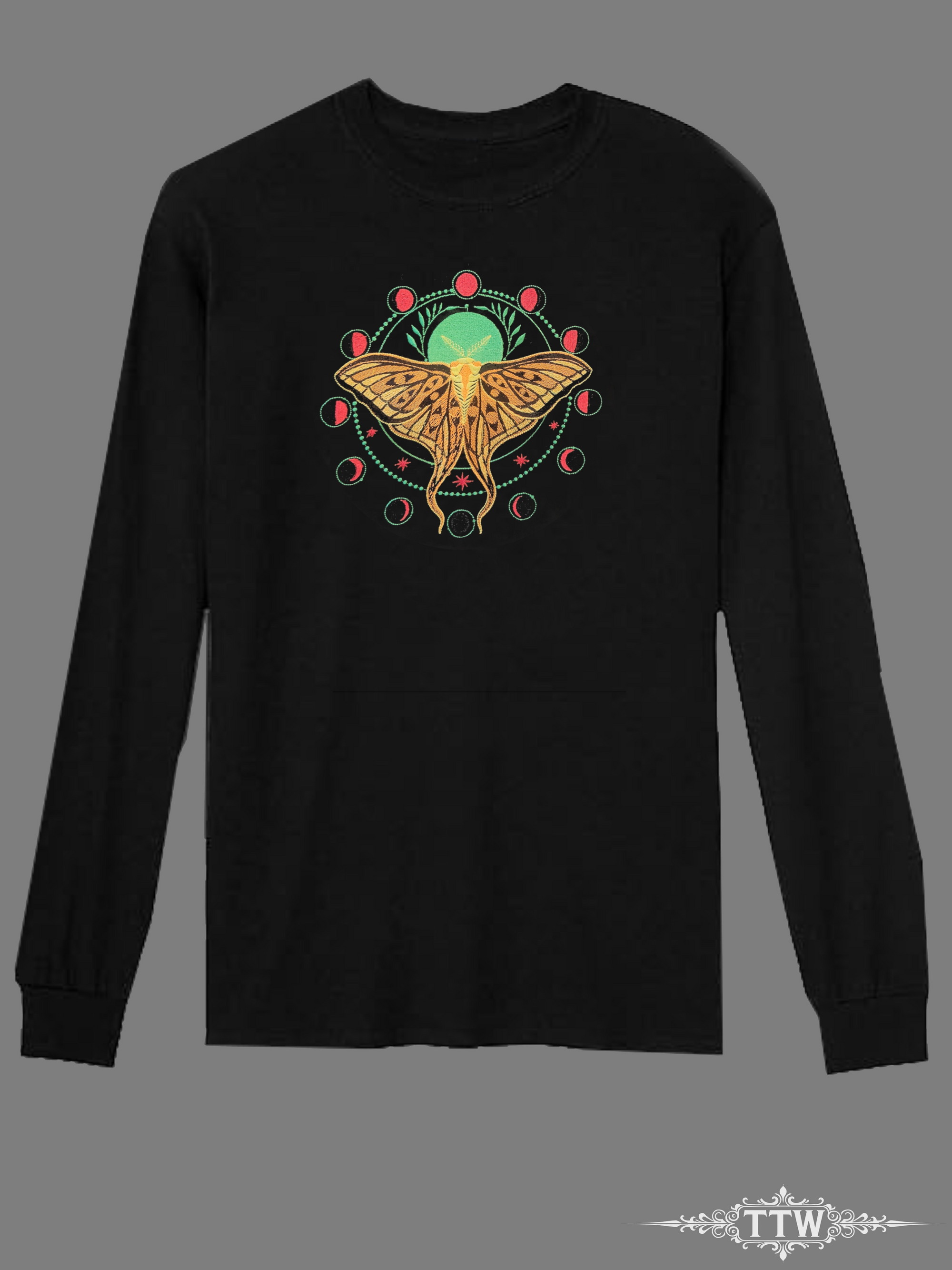 Moth Moon Longsleeve T