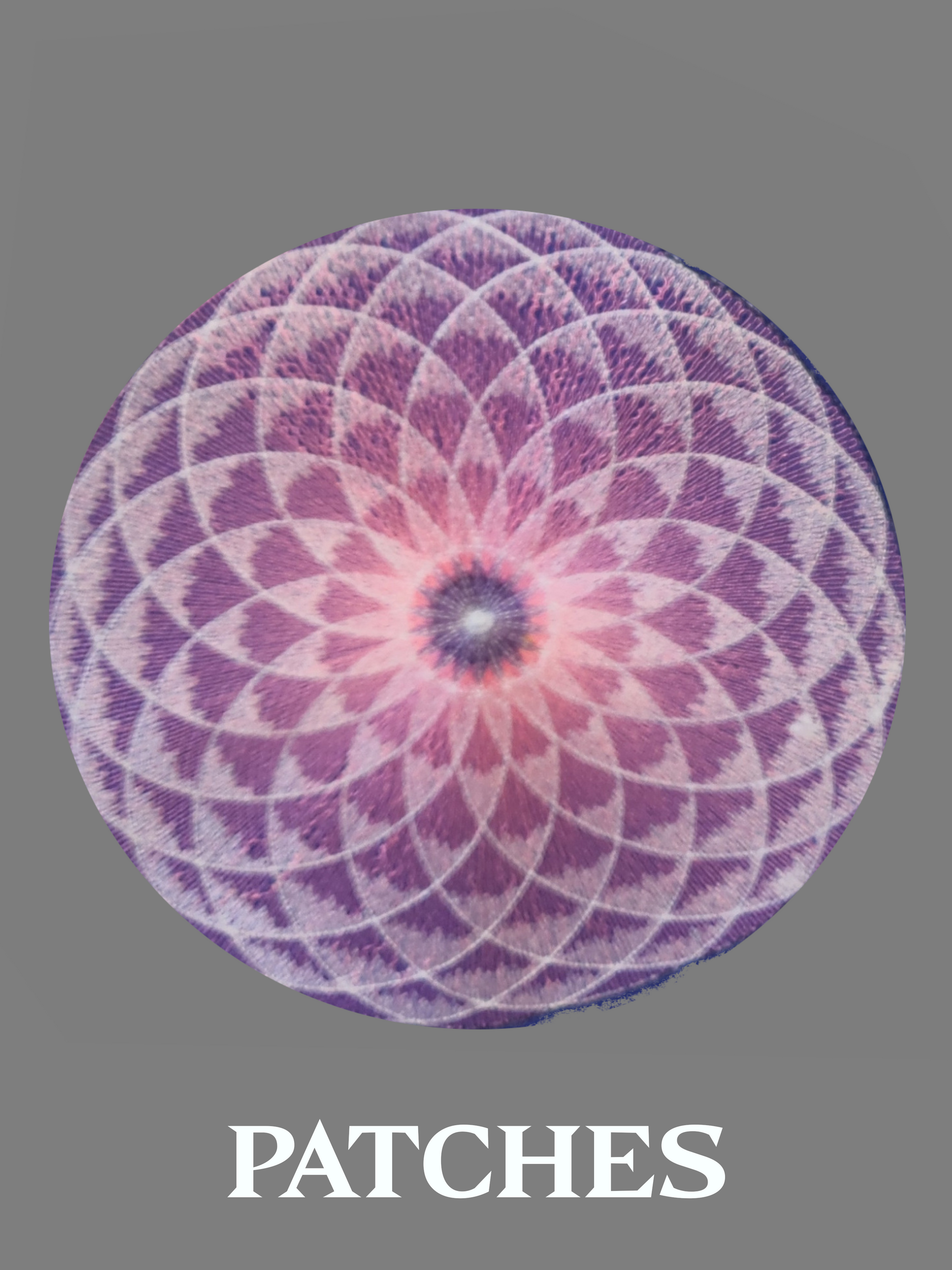 Pink Swirl Patch