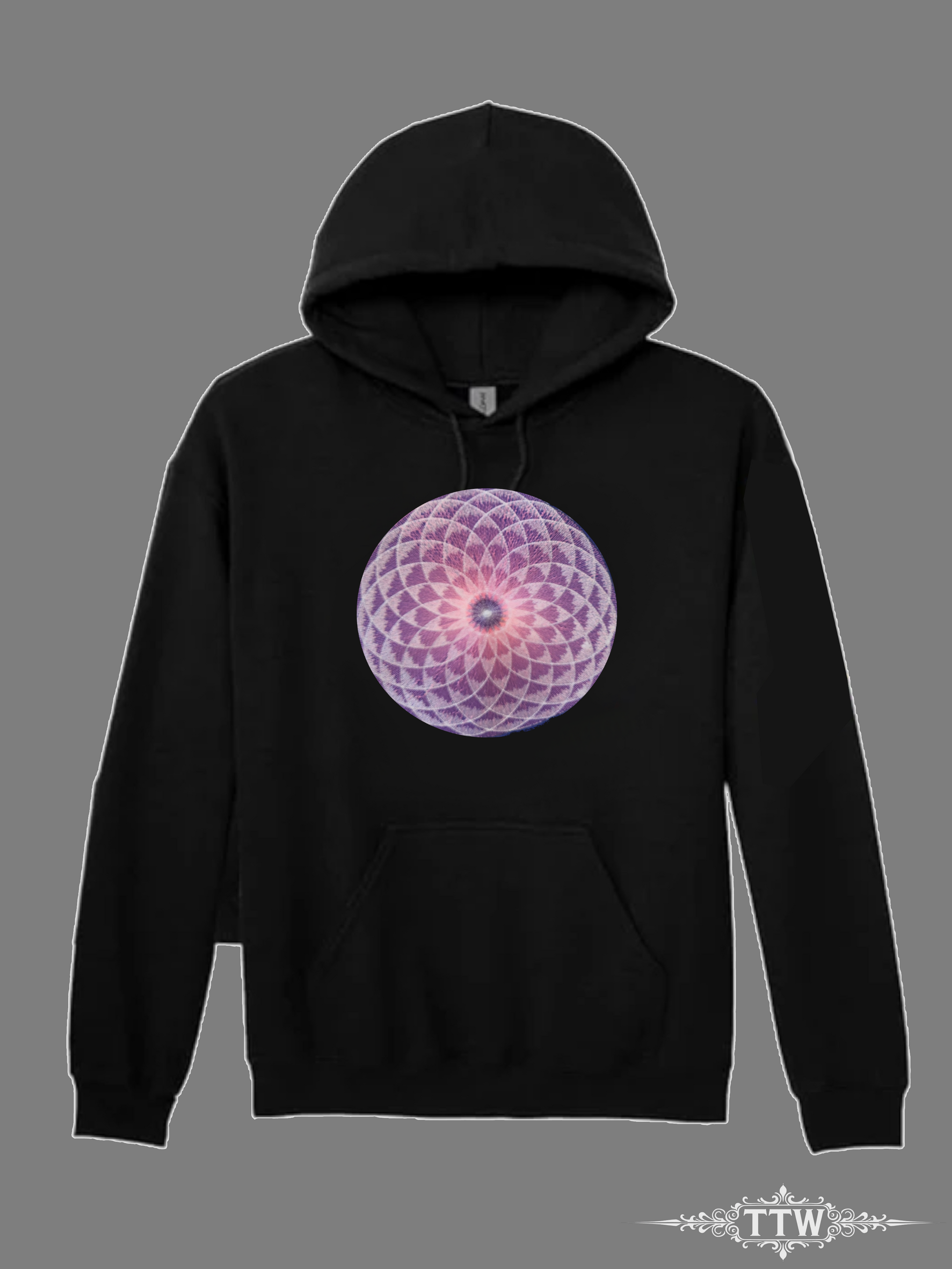 Pink Swirl Hoodie