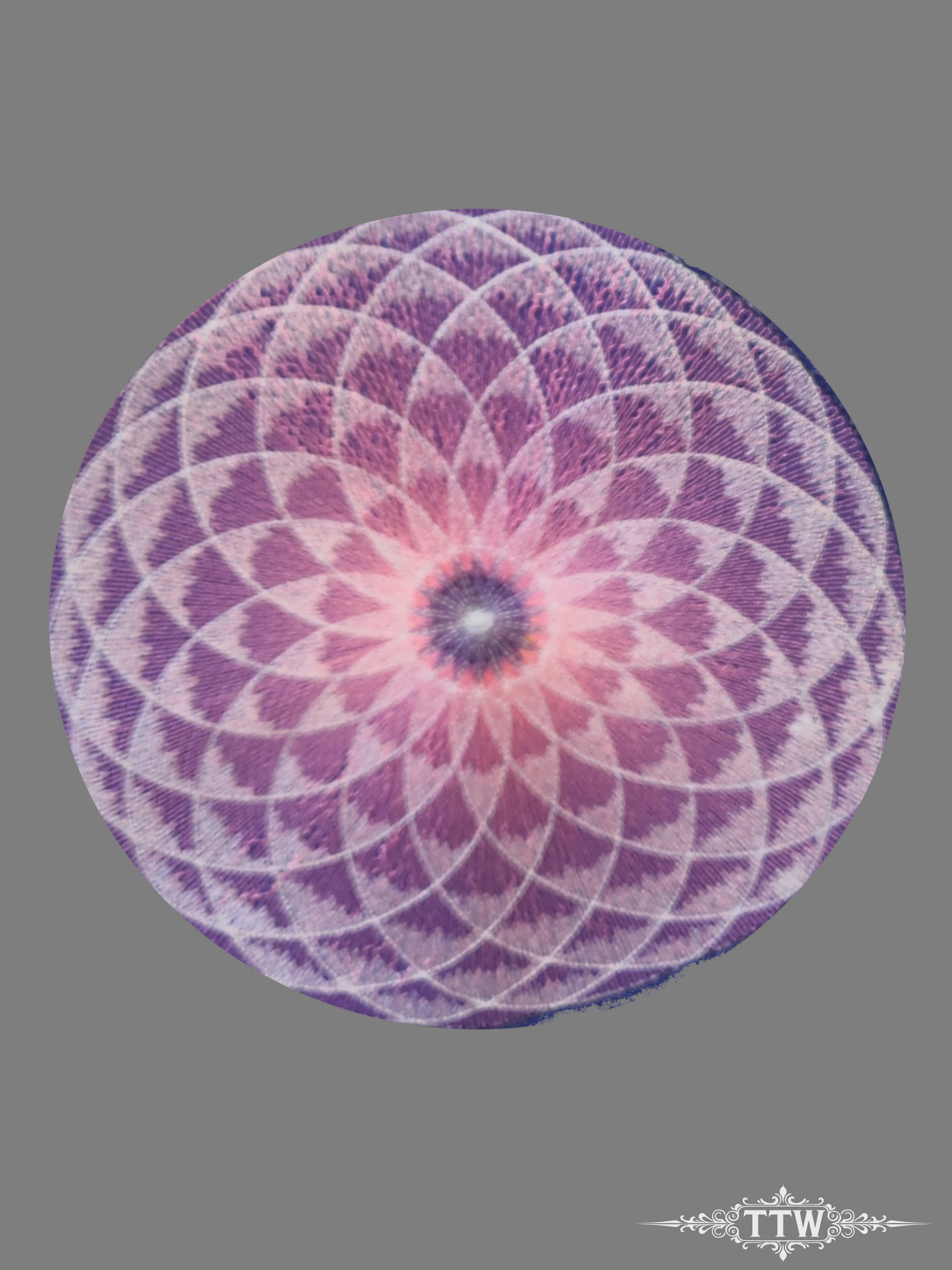 Pink Swirl Patch