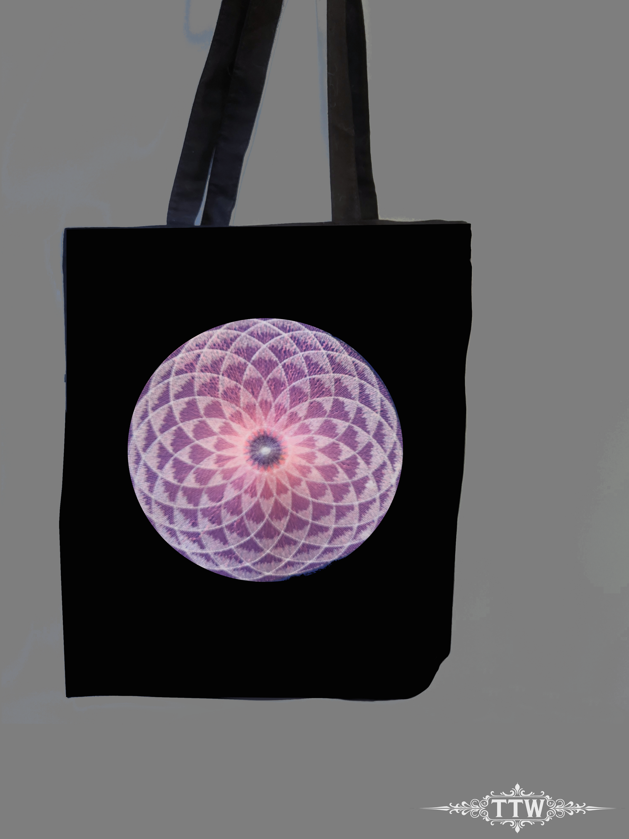 Pink Swirl Tote